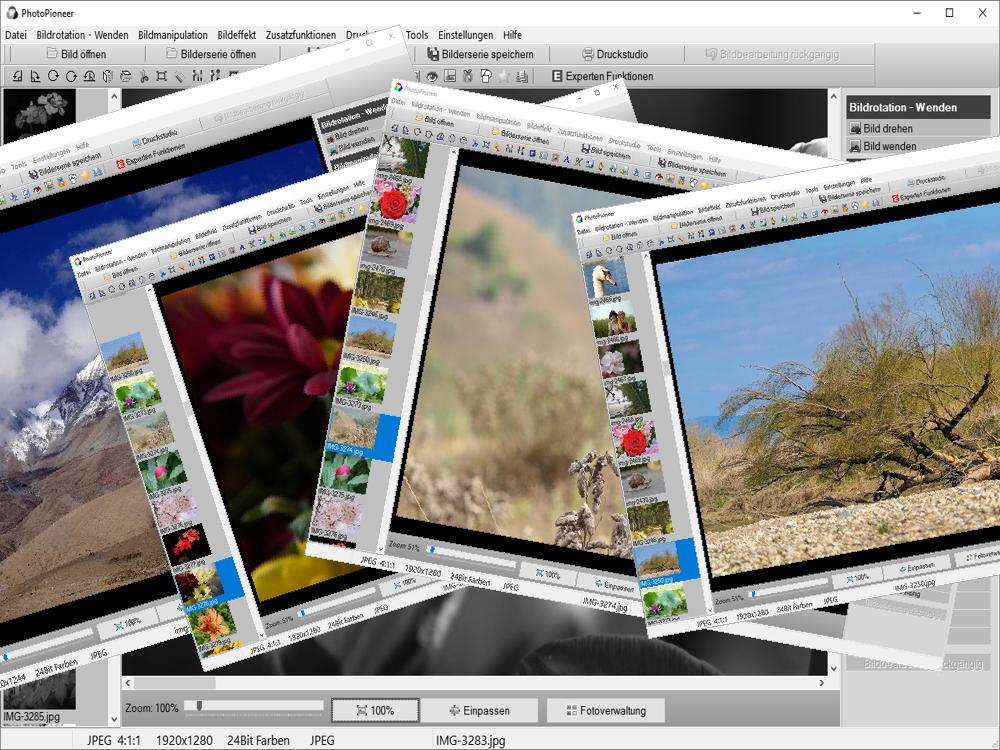 Bildbearbeitungsprogramm für PC